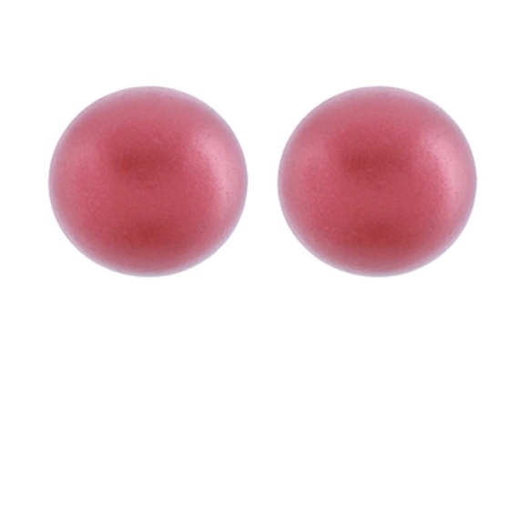 40mm Dome Wood Earrings - Picture 2 of 5